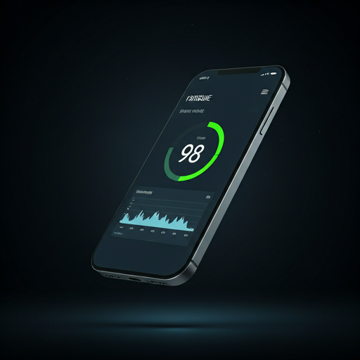 Mobile app showing fatigue score